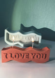 I LOVE YOU silicone mold