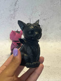 Witchy cat mold