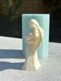 Angel Girl with Heart mold