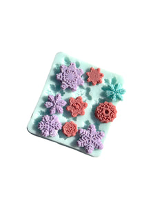 Snowflake Silicone Mold 10-in-1