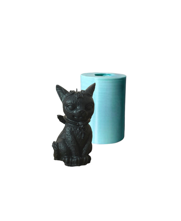 Witchy cat mold