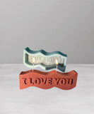 I LOVE YOU silicone mold