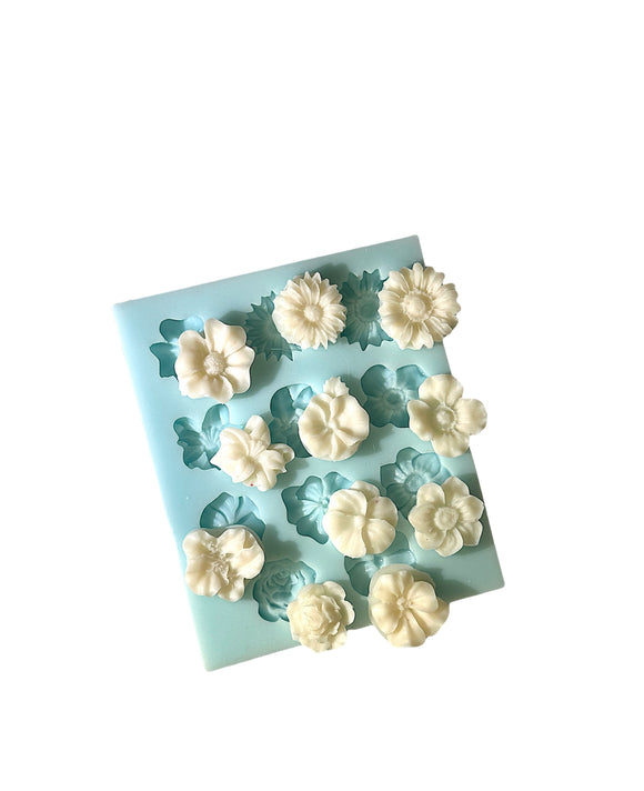 11 in 1 Flowers Silicone Mold