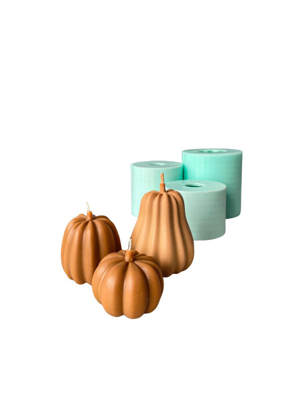 3 SIZES Cute Pumpkin Molds